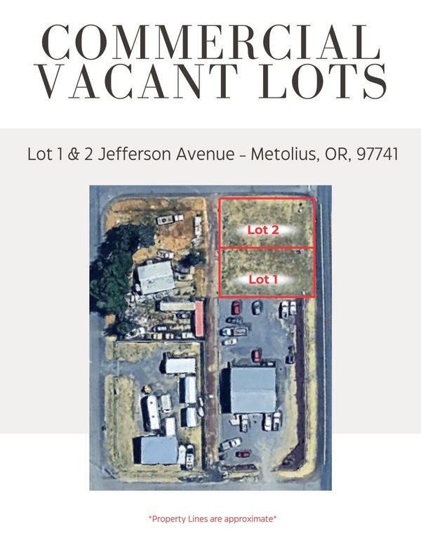 Jefferson Avenue, Lot 1 & 2, Metolius, OR 97741